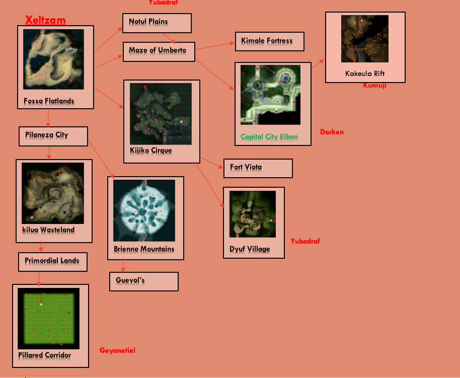 Map Guide Unofficial Iruna & Toram Online Forum